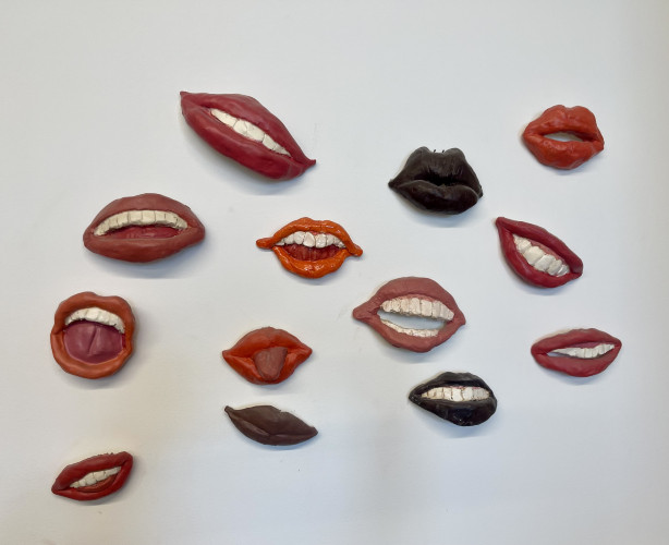 "Lips" Series by Susan Lisbin