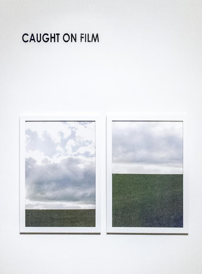 Installation View of CAUGHT ON FILM