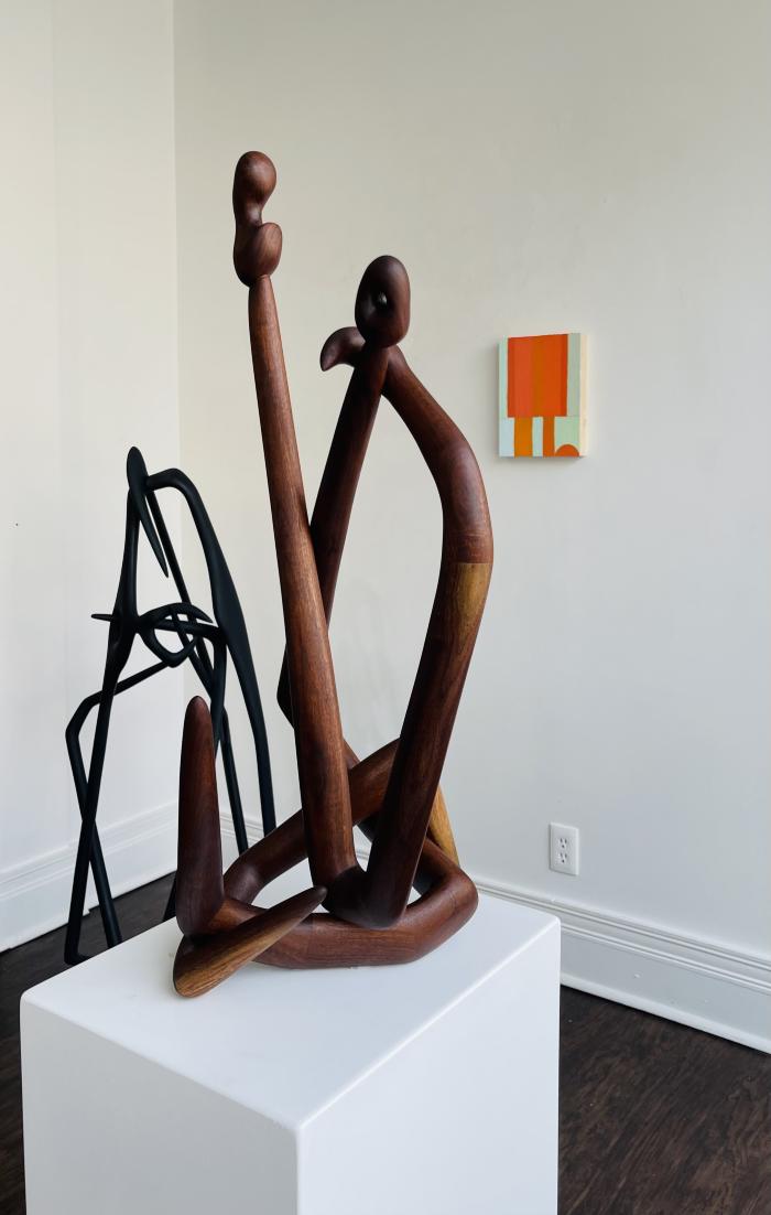 Installation View of 2D · 3D · 2025
