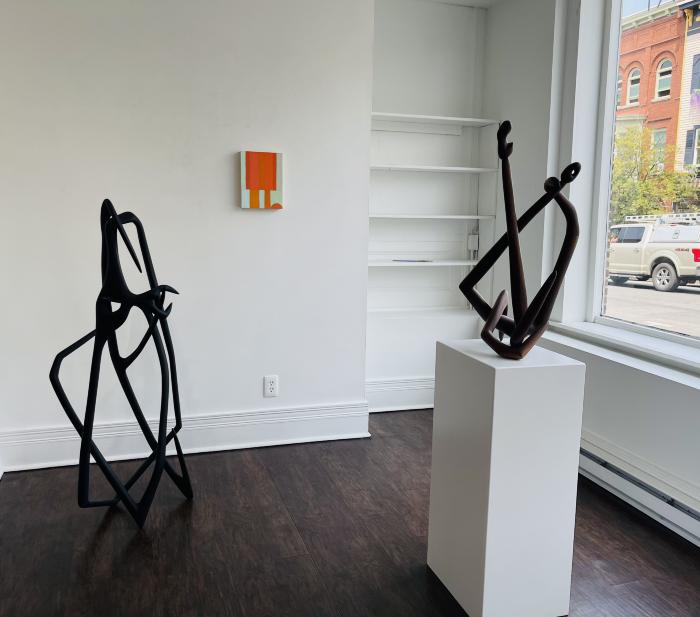 Installation View of 2D · 3D · 2025