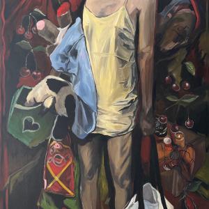 Pearl With Apple by Josie Tolliver Shaw