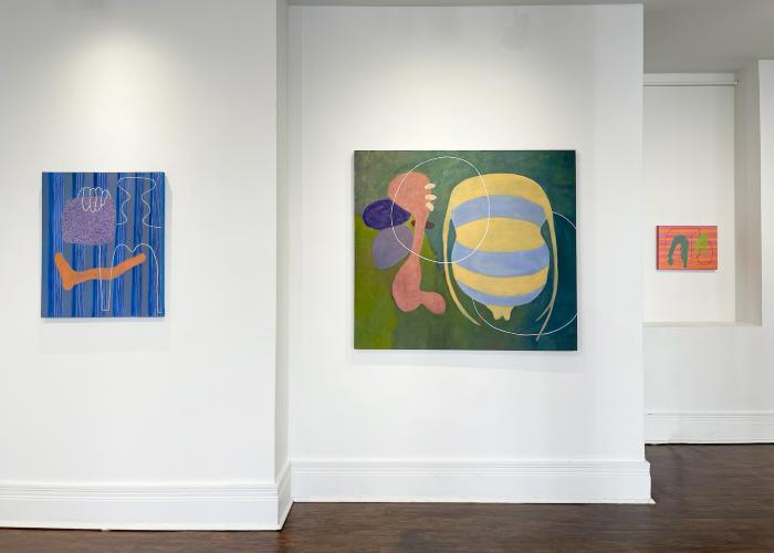 Installation View of Do You Hear Me–One Day We Will Fly