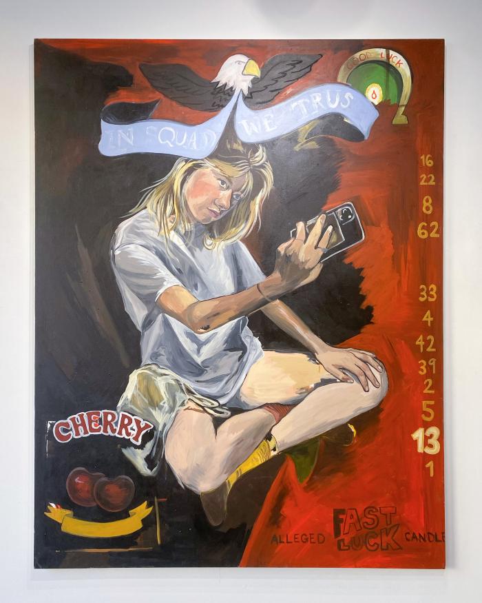 Installation View of Cherry