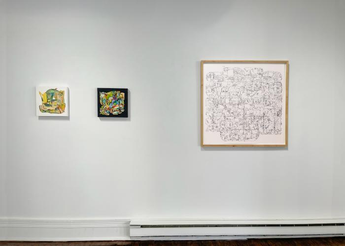 Installation View of Do You Hear Me–One Day We Will Fly