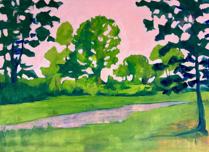 Lush Landscape by Katharine Dufault