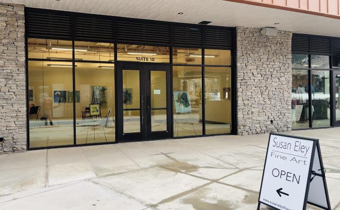 Installation View of Pop Up in Park City