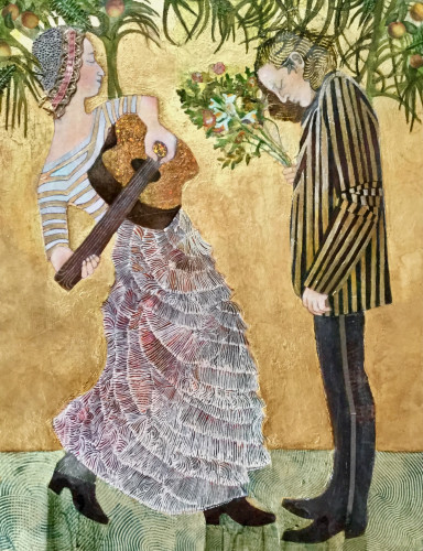 Mona and Lucas by Deirdre O'Connell