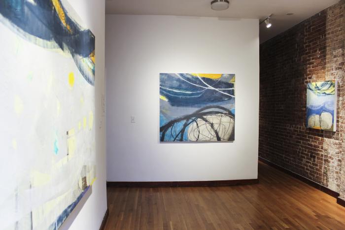 Installation View of ROCKS AND RAYS

