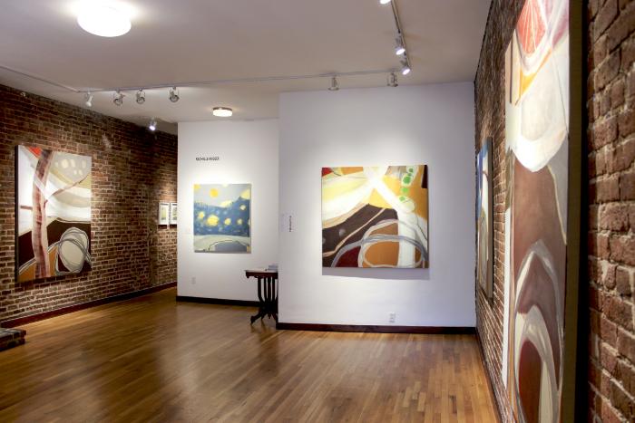 Installation View of ROCKS AND RAYS

