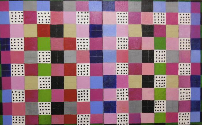 Squares and Dots by Caroline Blum