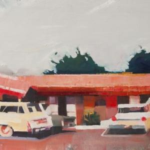 Howard Johnson's Parking Lot by Ruth Shively