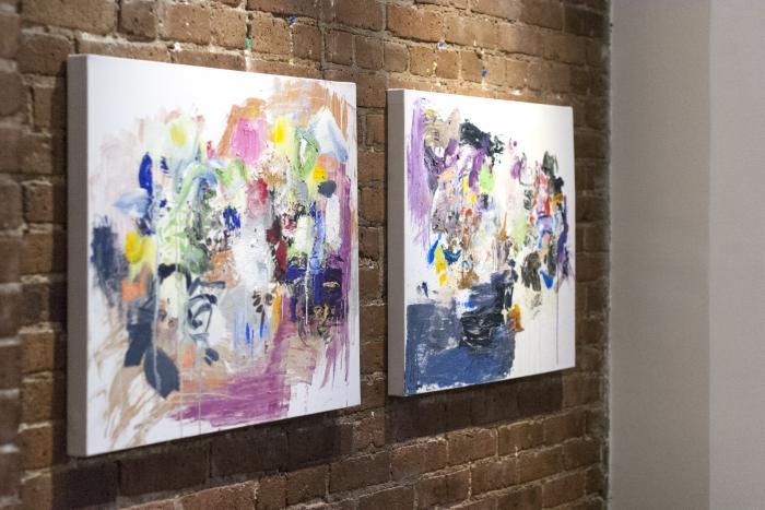 Installation View of Driven To Abstraction