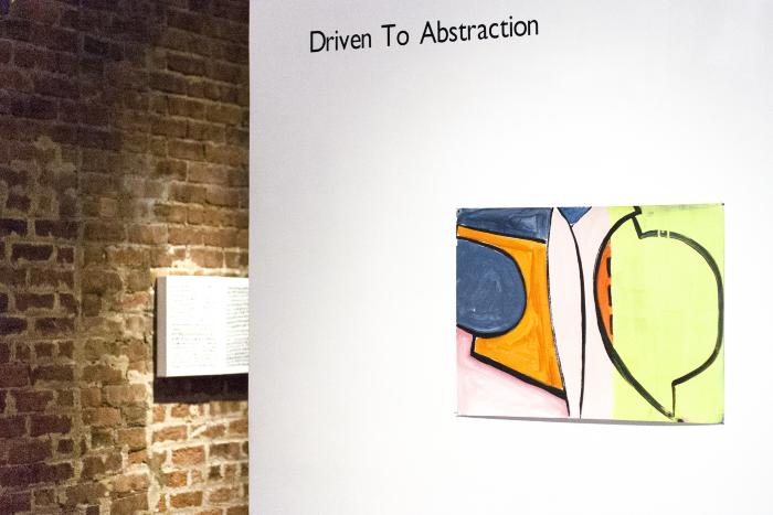 Installation View of Driven To Abstraction