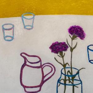 Pink Jug by Angela A'Court