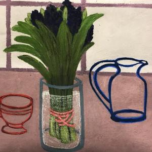 Hyacinths by Angela A'Court