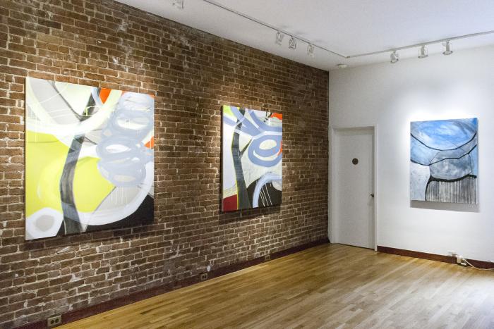 Installation View of Of Earth and Sky