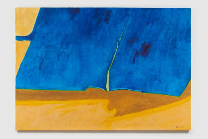 Untitled I (Blue Yellow Brown) by James Moore