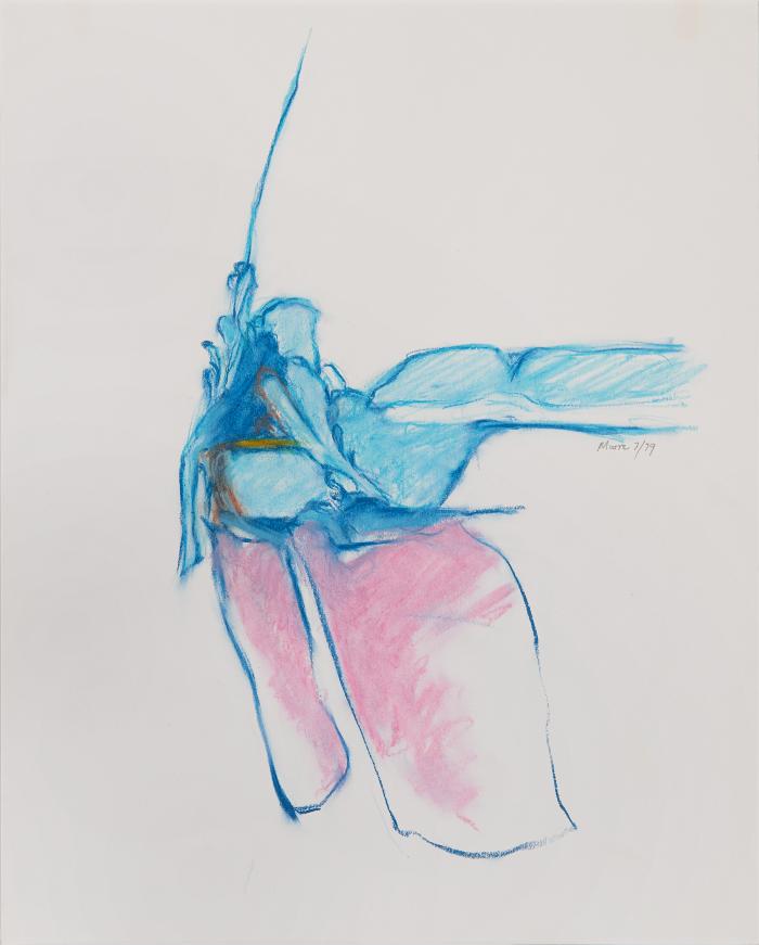 Untitled II (blue pink) by James Moore