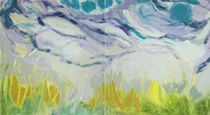 Stirring Dull Roots with Spring Rain (II) by Rachelle Krieger