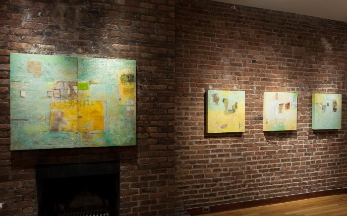 Installation View of MAPPING A PLACE