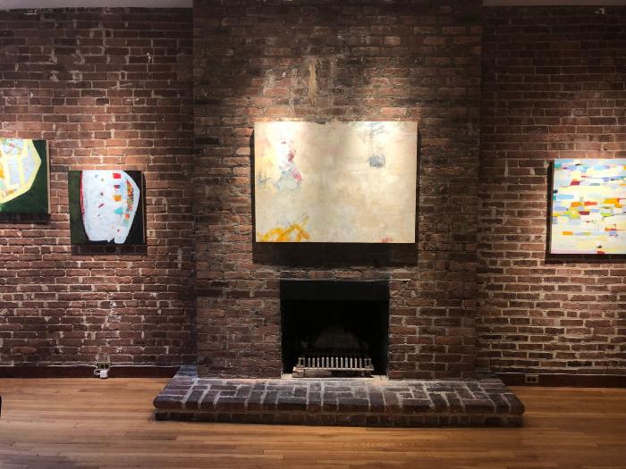 Installation View of Lisa Pressman and Soonae Tark: A Two-Person Exhibition