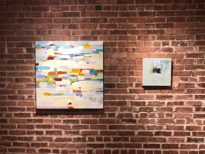 Installation View of Lisa Pressman and Soonae Tark: A Two-Person Exhibition