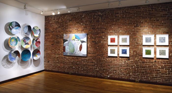 Installation View of SUSPENDING