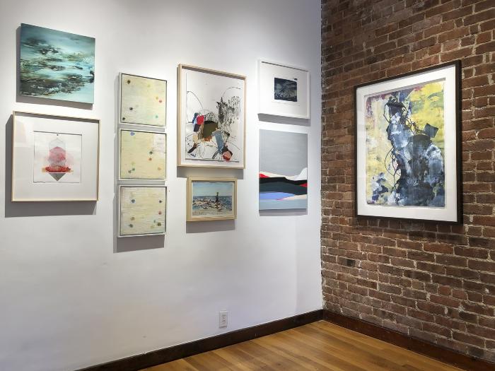 Installation View of ON THE ROCKS