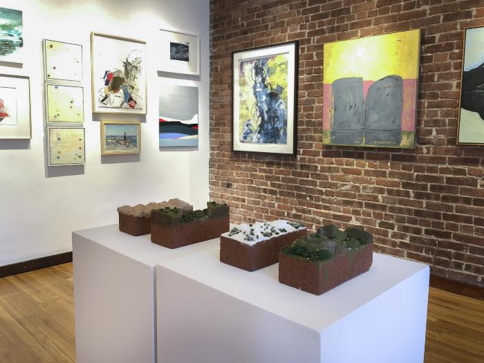 Installation View of ON THE ROCKS