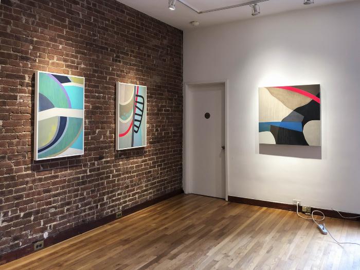 Installation View of Liane Ricci &amp; Barbara Strasen