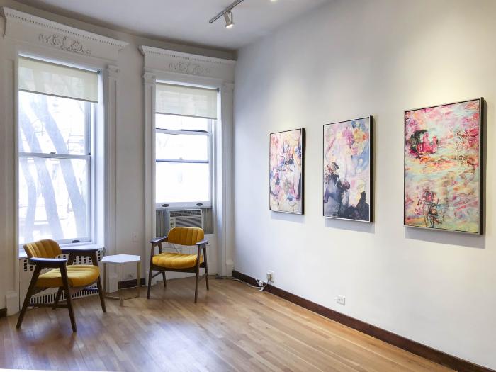 Installation View of Liane Ricci &amp; Barbara Strasen