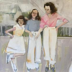 Girls in Spring by Ruth Shively