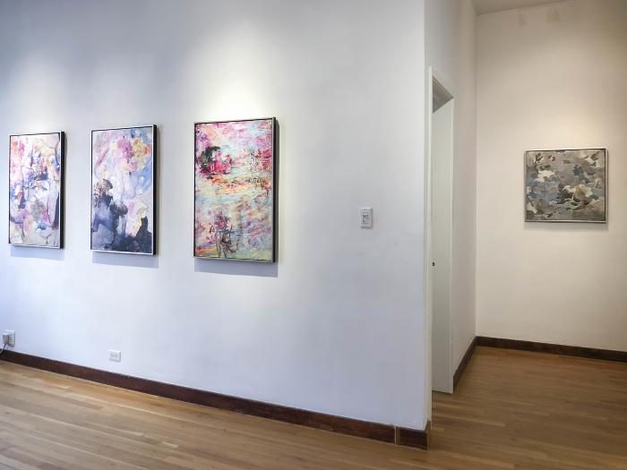 Installation View of Liane Ricci &amp; Barbara Strasen