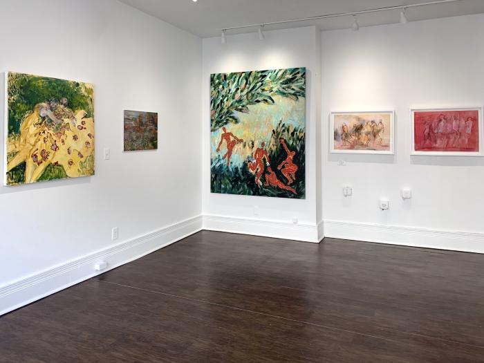 Installation View of Interplay