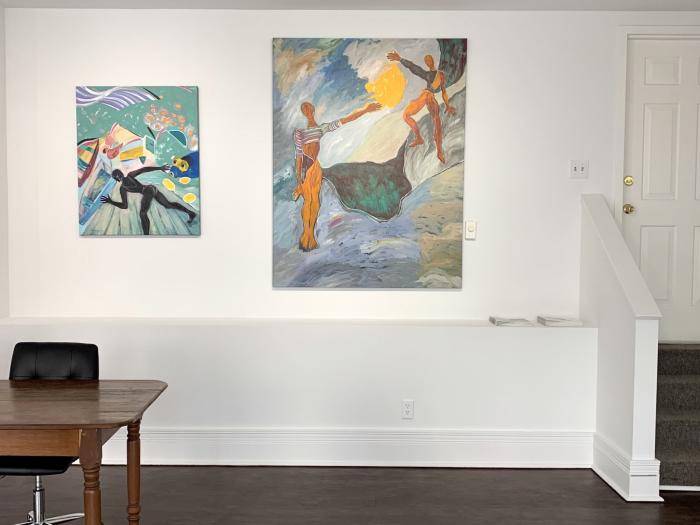 Installation View of Interplay