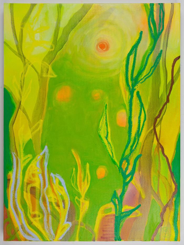 Toxic Swamp with Wildflowers by Rachelle Krieger