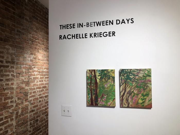 Installation View of These In-Between Days