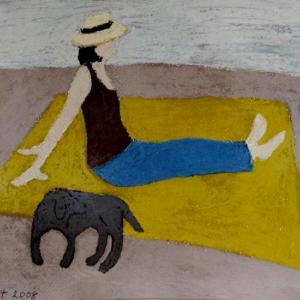Montauk Lady by Angela A'Court