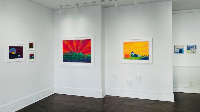 Installation View of Space Deconstructed