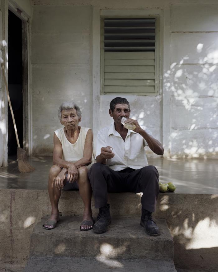 Javo and Eldi on the Steps by Caterina Maina