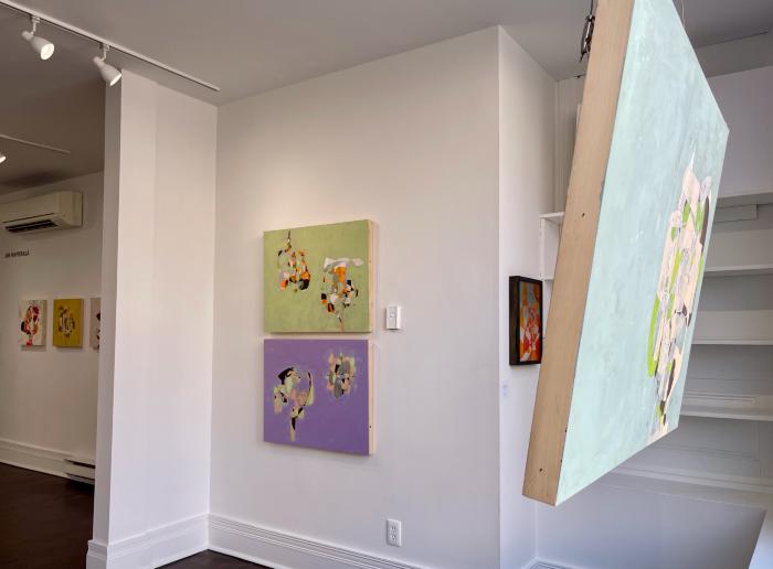 Installation View of Jim Napierala and Lisa Pressman