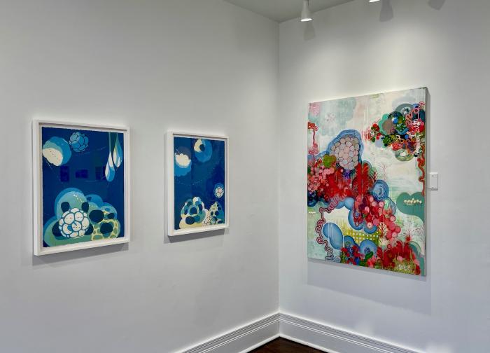 Installation View of Katharine Dufault and Sarah Lutz