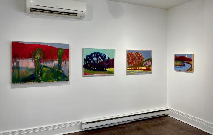 Installation View of Katharine Dufault and Sarah Lutz