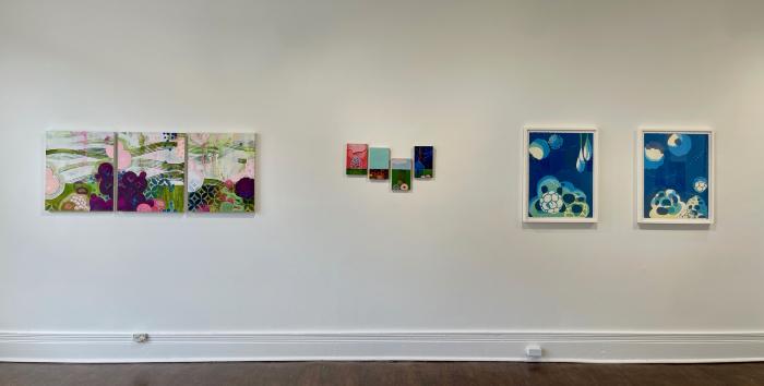 Installation View of Katharine Dufault and Sarah Lutz