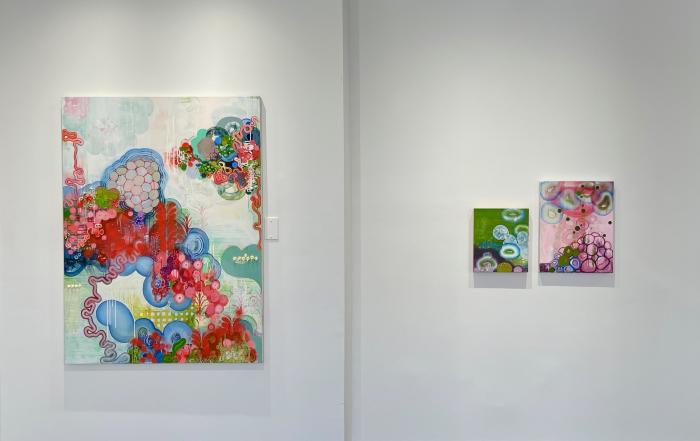 Installation View of Katharine Dufault and Sarah Lutz