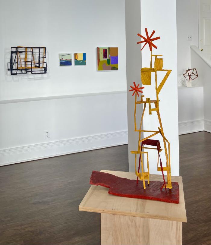 Installation View of Barbara Marks and Joe Sultan