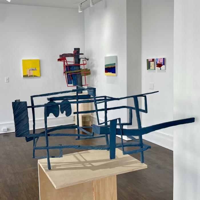 Installation View of Barbara Marks and Joe Sultan