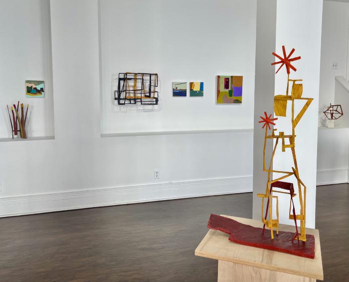 Installation View of Barbara Marks and Joe Sultan