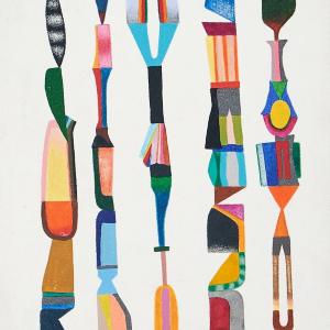 Untitled, Small Totems No. 4 by Sasha Hallock