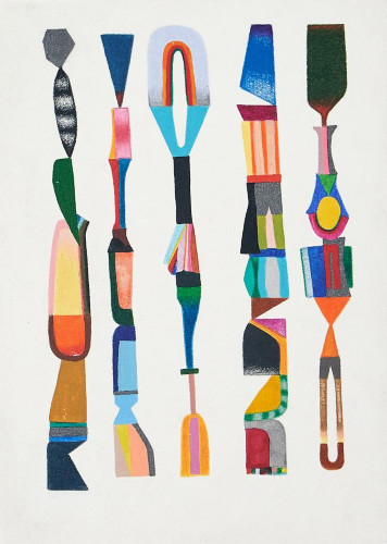 Untitled, Small Totems No. 4 by Sasha Hallock